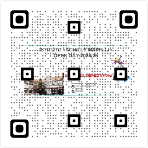 QR coda alla presentazione Canva per gli Open Day 2024 (ver. 3)